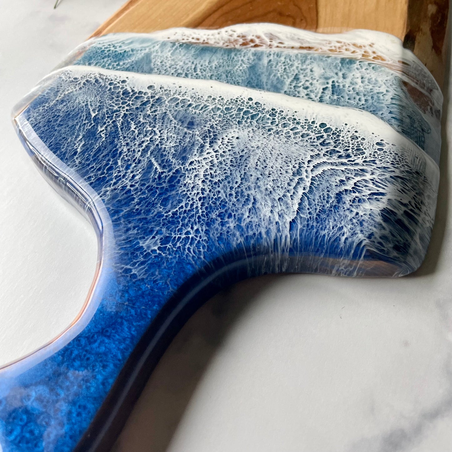 Live Edge Artisan Wood Serving Board (#7)