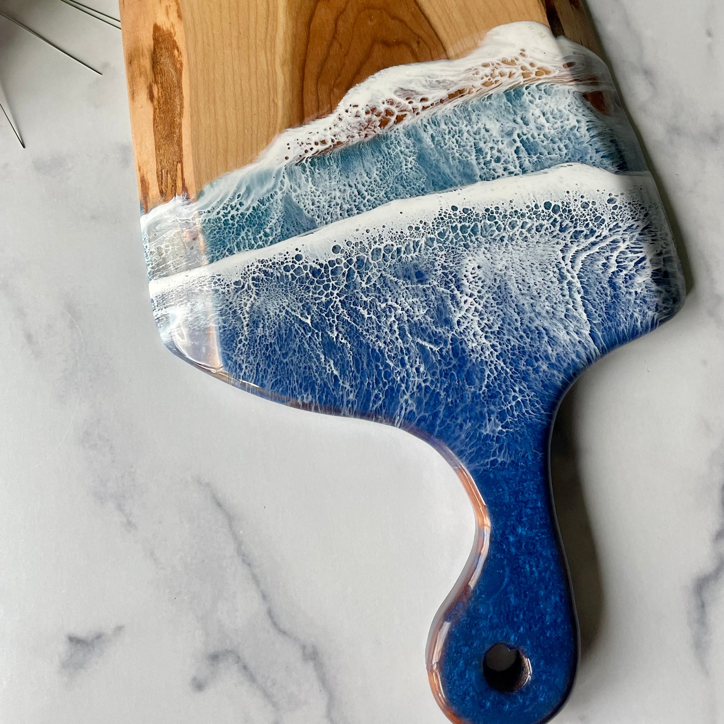 Live Edge Artisan Wood Serving Board (#7)