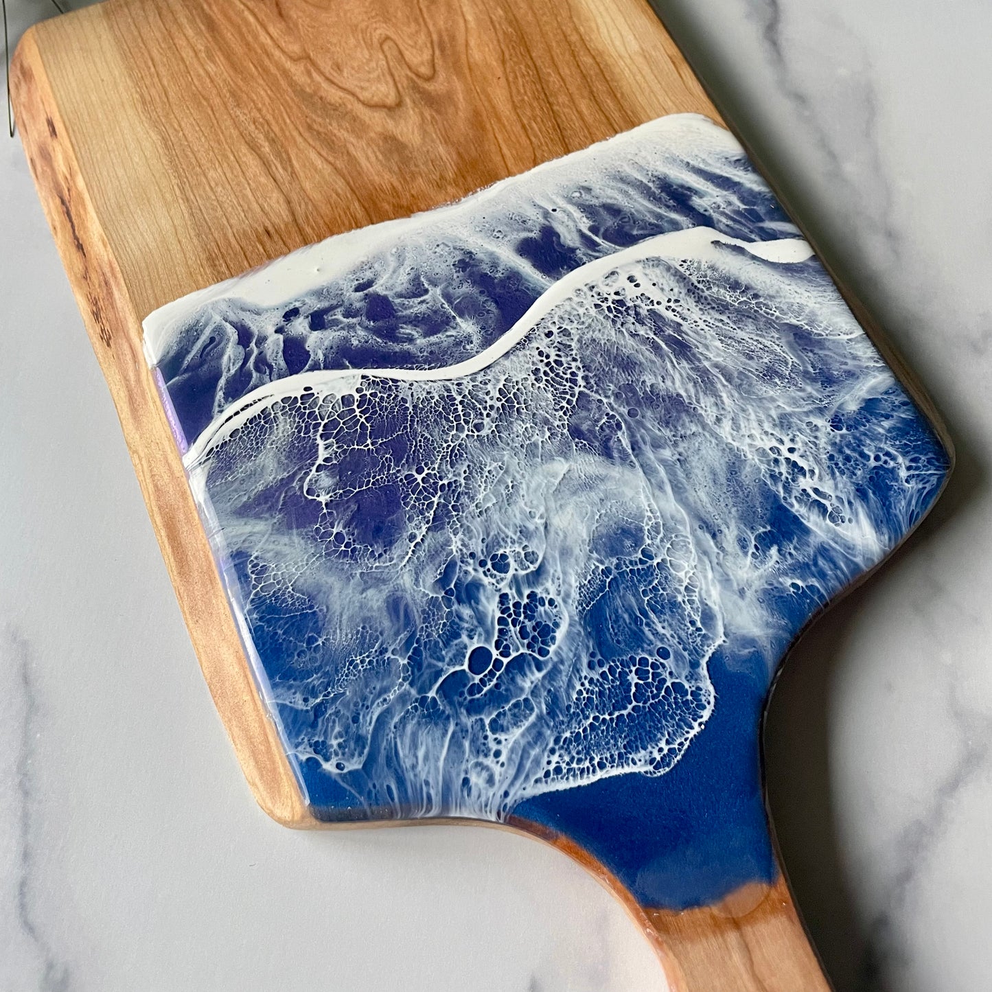 Live Edge Artisan Wood Serving Board (#10)
