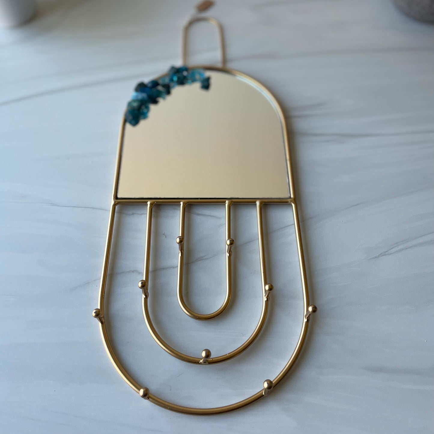 Jewelry Holder Hanging Mirror