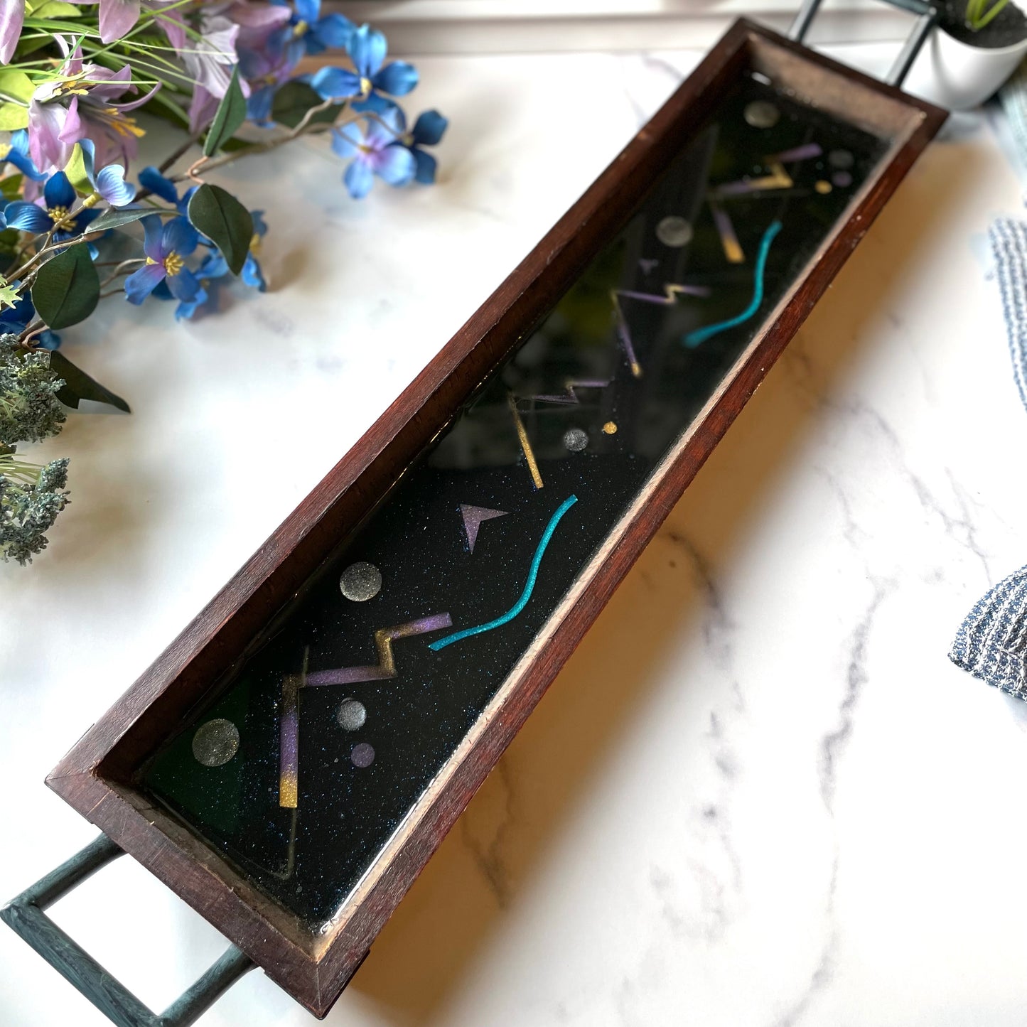 Starry Night Long Tray