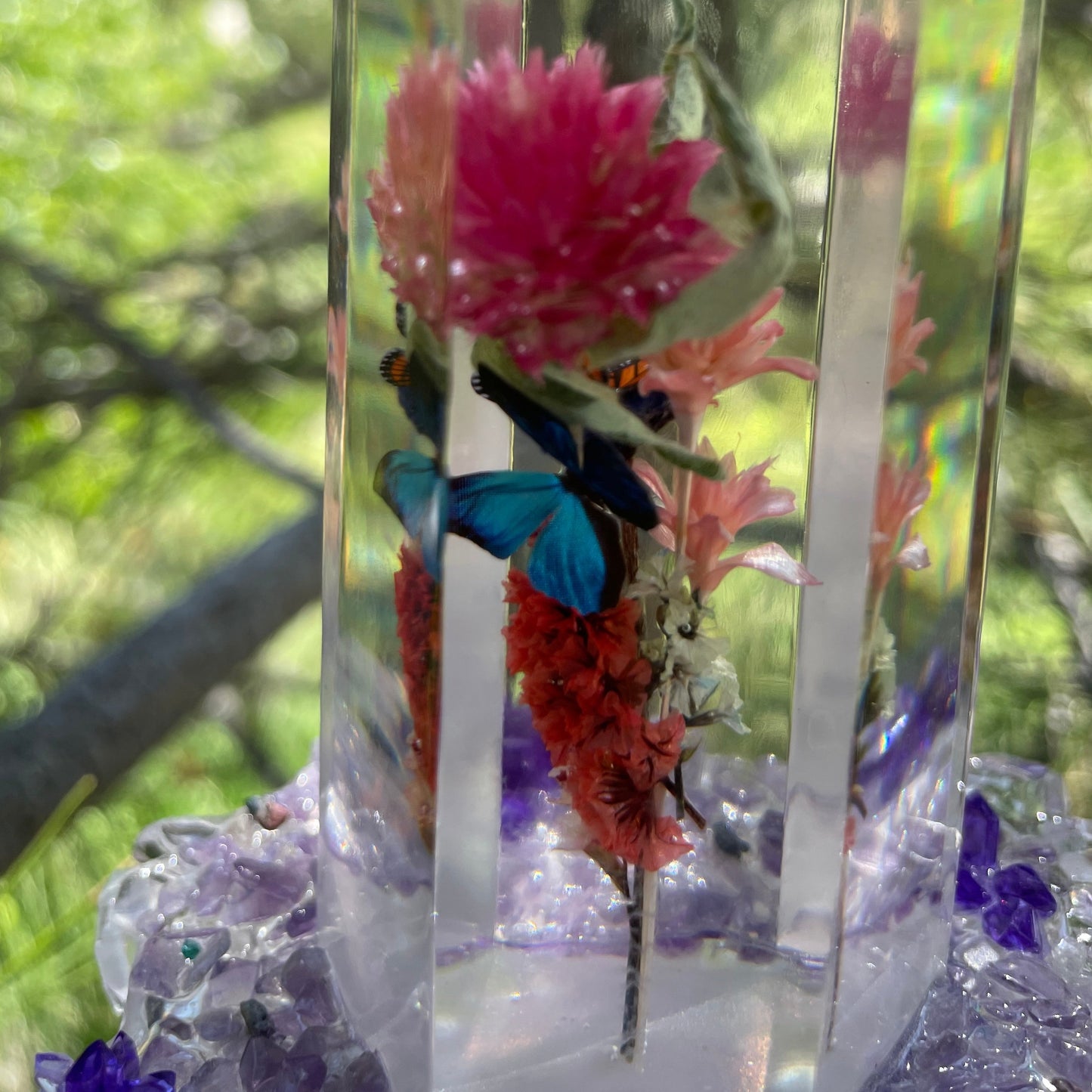 Light Purple Hanging Sun Catcher