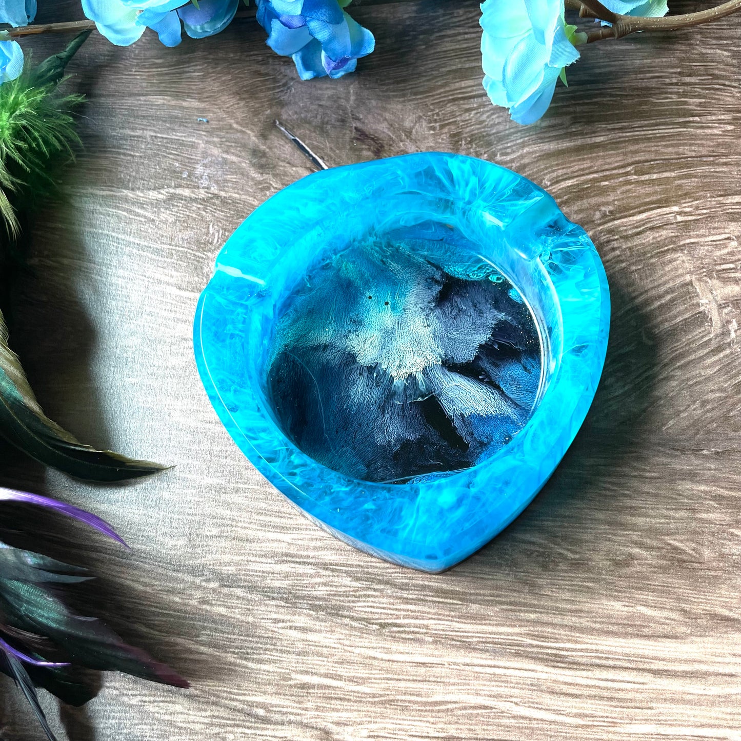 Blue Galaxy Ash Tray
