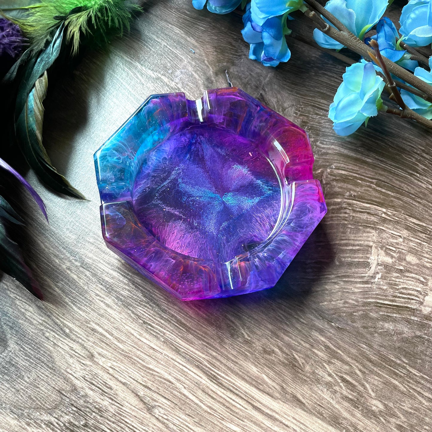 Purple Galaxy Ash Tray