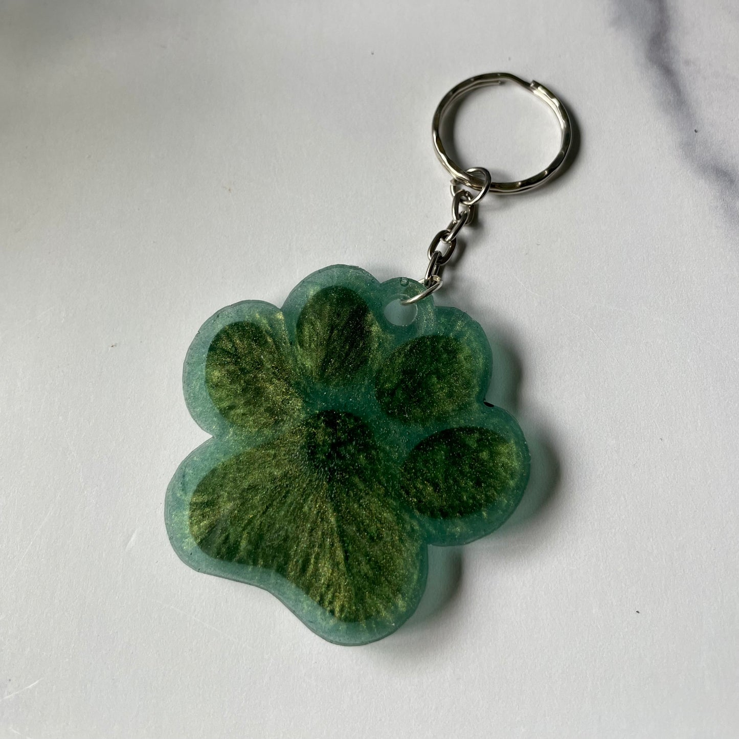 Pawprint Keychain (#43)