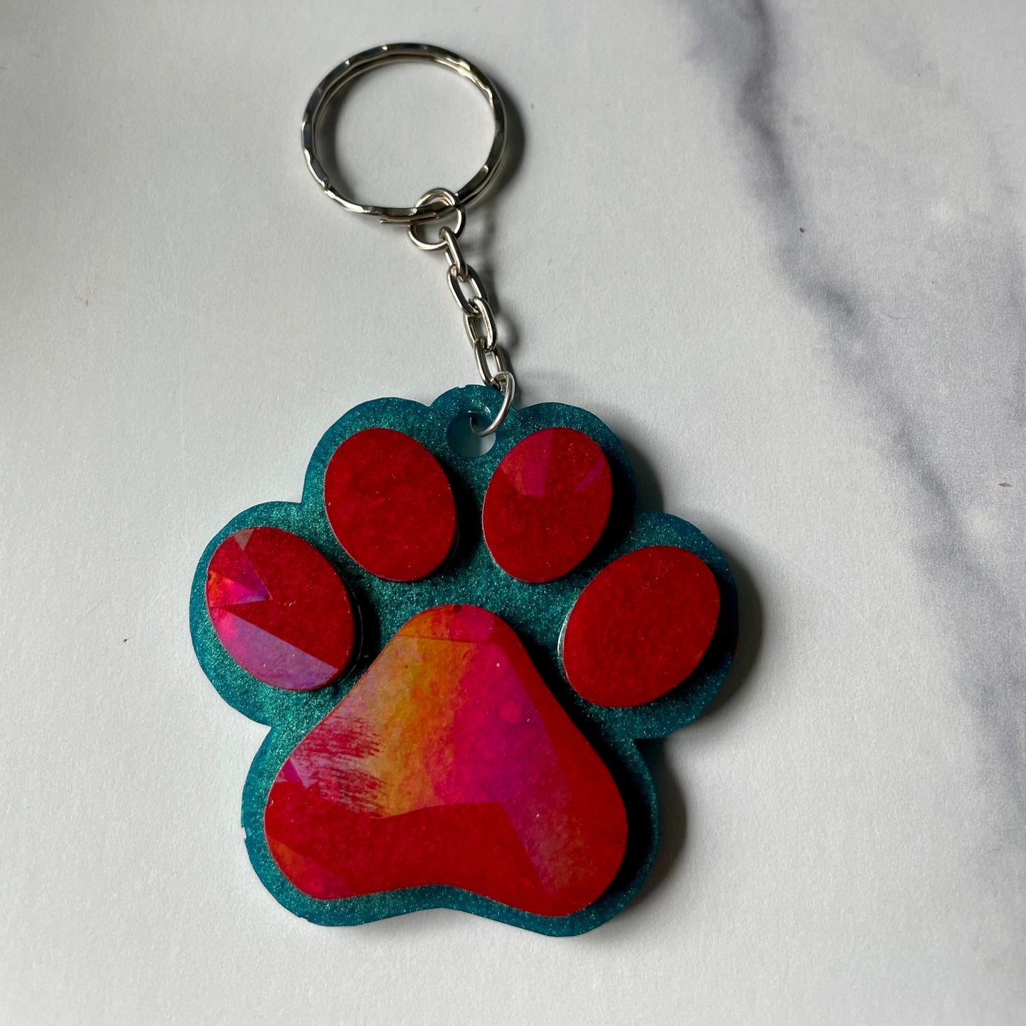 Pawprint Keychain (#44)