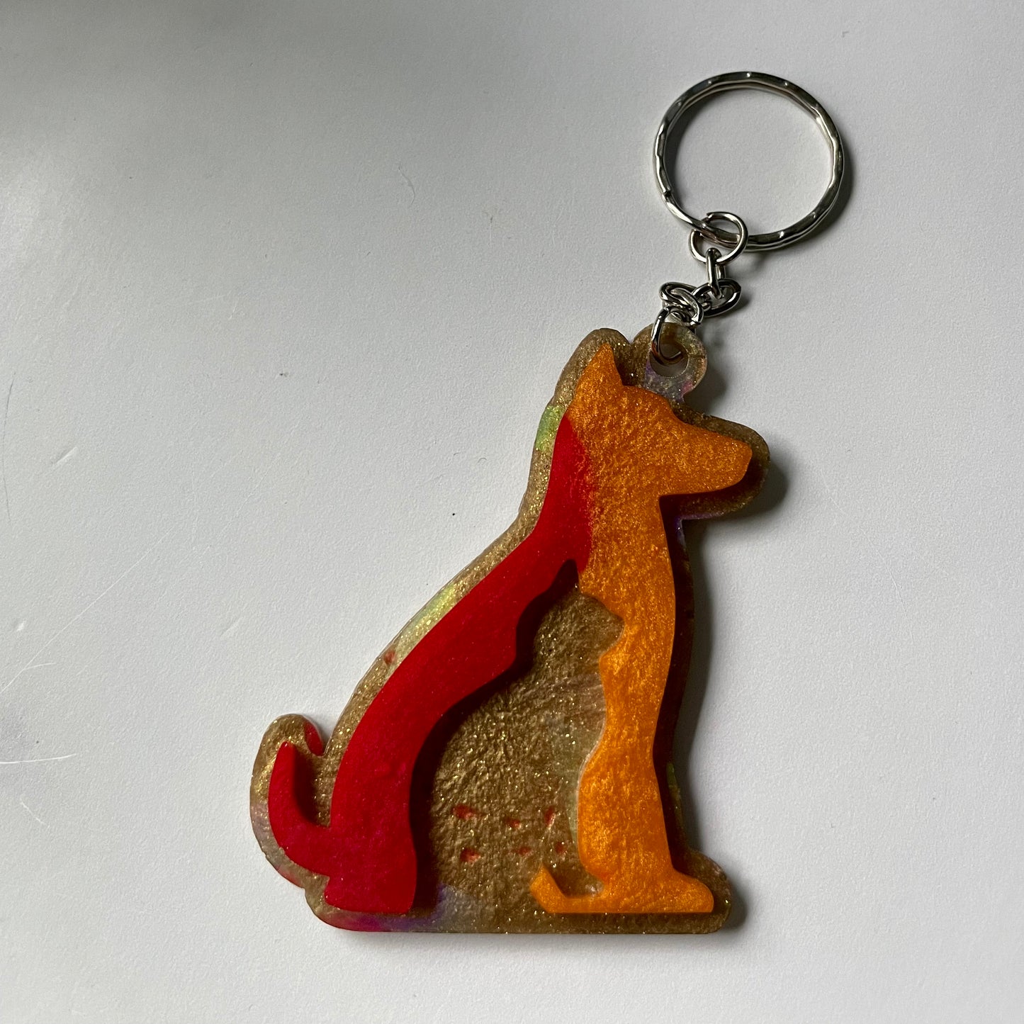 Cat-Dog Keychain (#54)