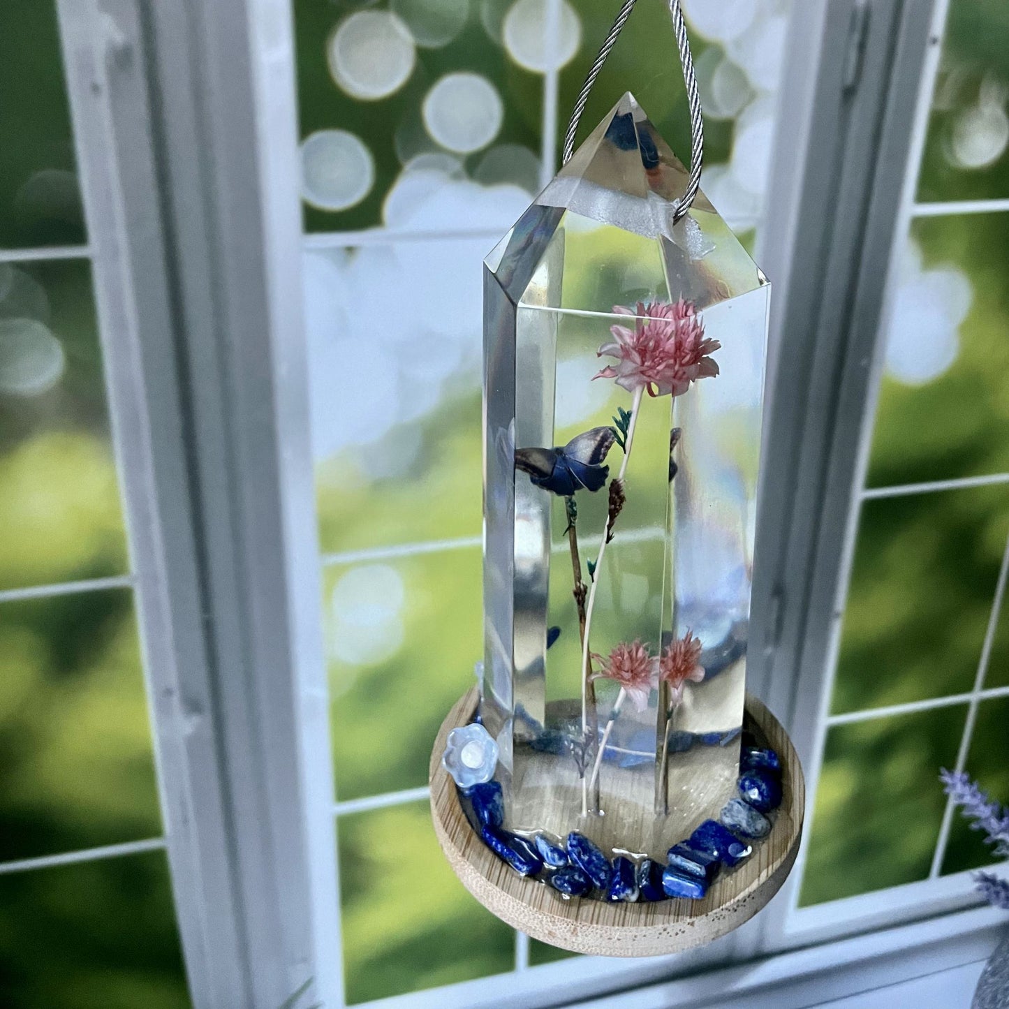 Blue Bell Hanging Sun Catcher