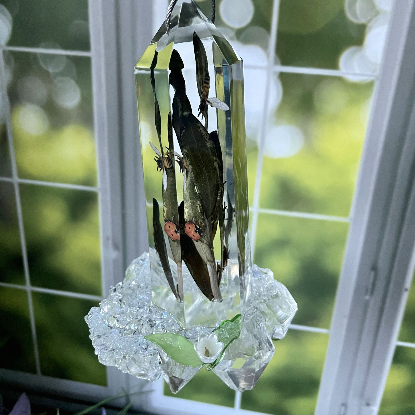 Aporia Clear Hanging Sun Catcher