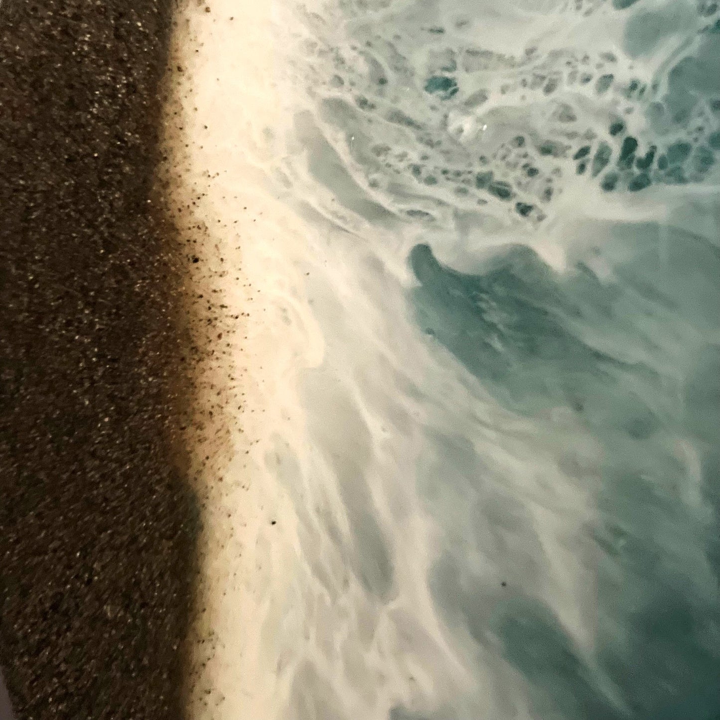 Circular Ocean Aerial Wall Art
