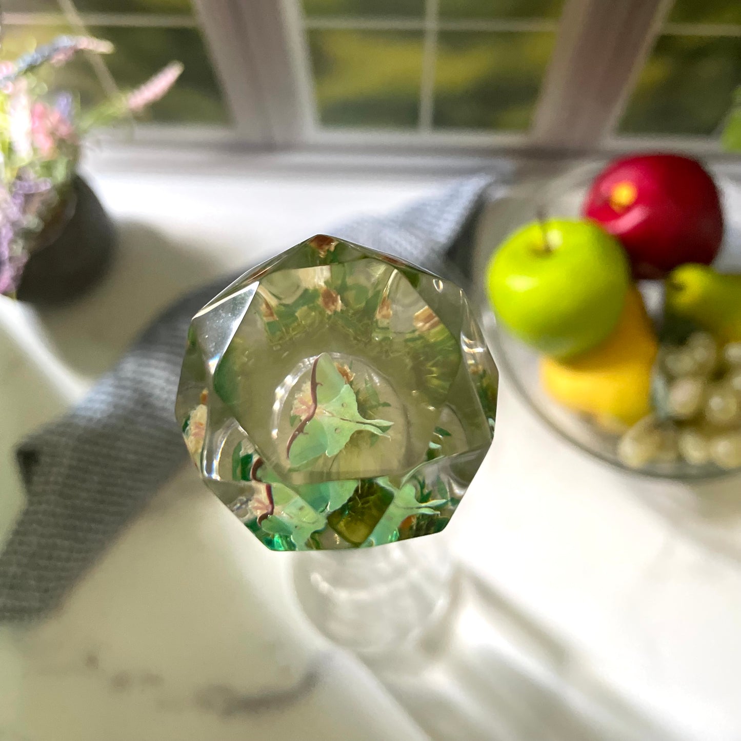 Lucky Green Butterfly Stainless Steel Liquor Bottle Stopper
