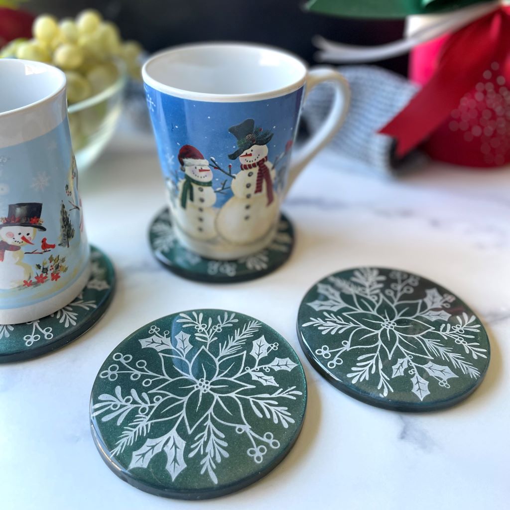 Winter Holiday Coasters (#40)