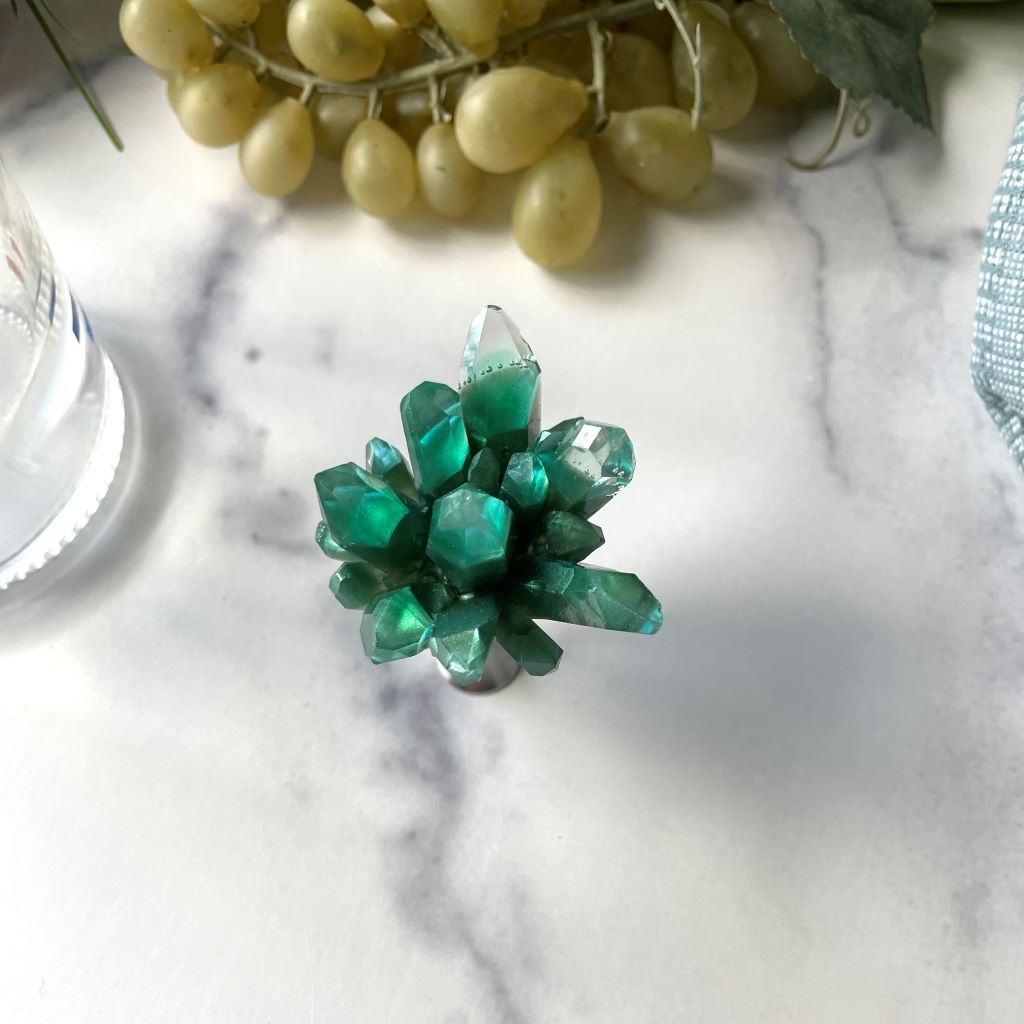 Olive Quartz Wine Stopper
