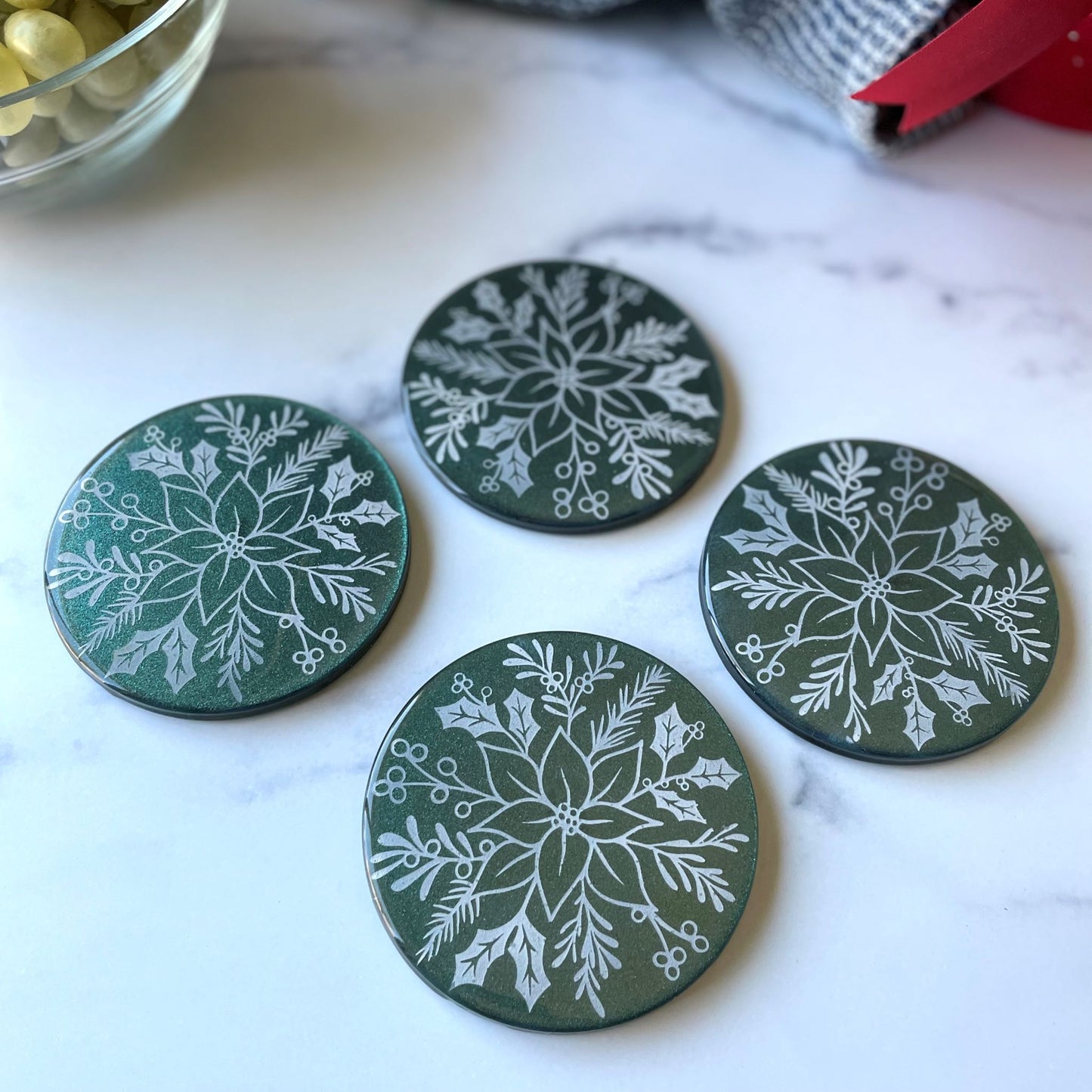 Winter Holiday Coasters (#40)