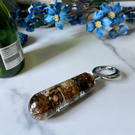 Rounded Pinecone Bottle Opener