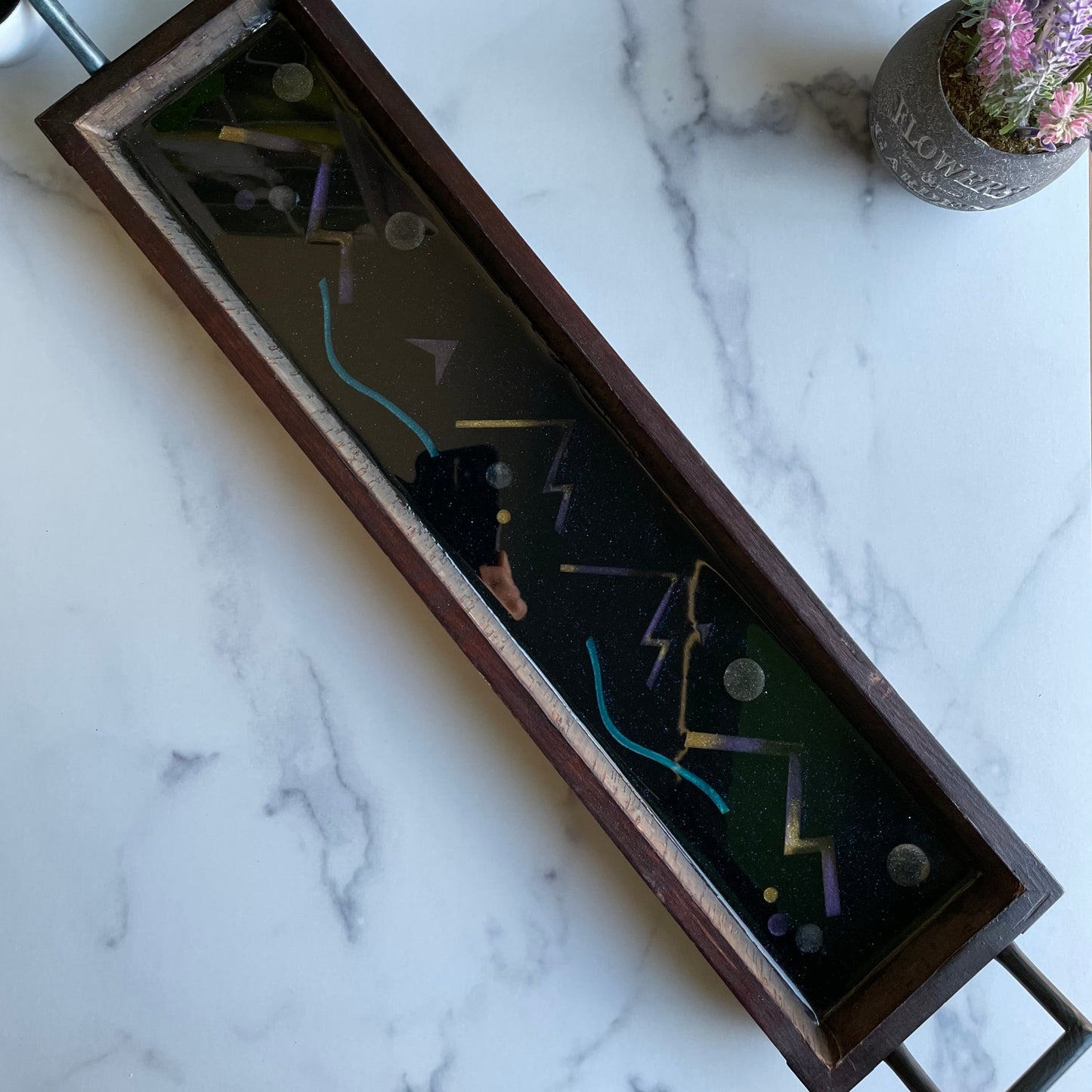 Starry Night Long Tray