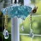 Aporia Light Blue Hanging Sun Catcher