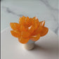 Orange Flower Cork Wine Stopper