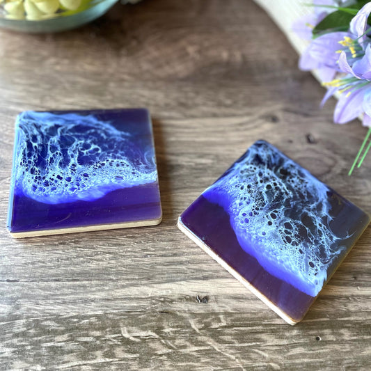 Purple Wave Coasters